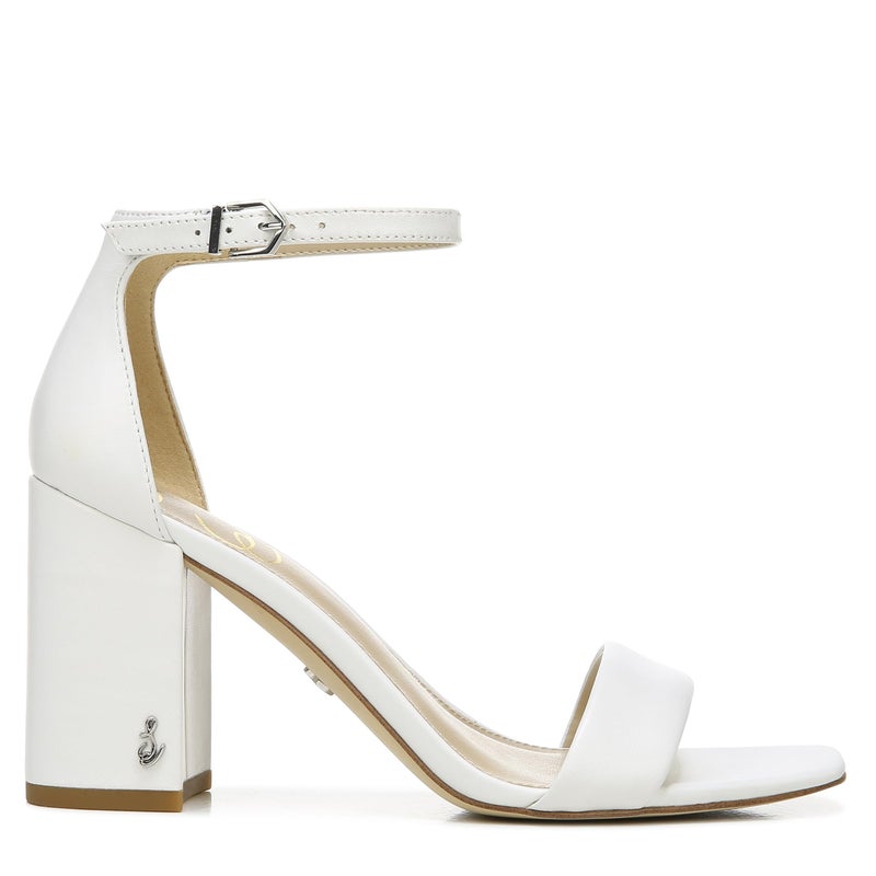 Sam Edelman Women's Daniella Sandals, Bright White, 8 Medium US - Image 5
